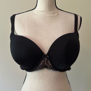 Torrid black lace 40D bra